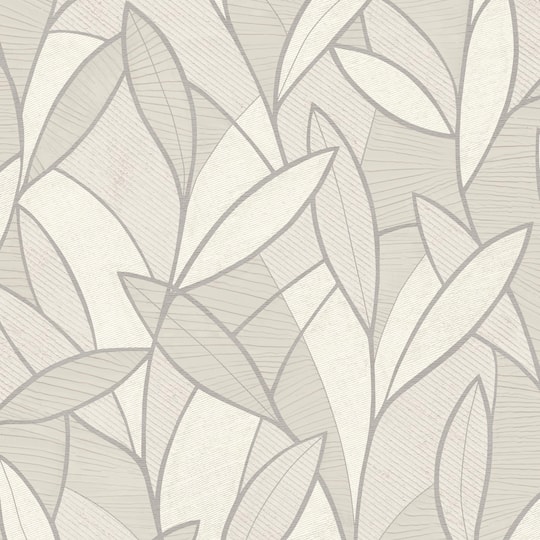 Designs Direct Carved Leaf Wallpaper